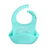 Bavoirs pour bébé en silicone - Vert