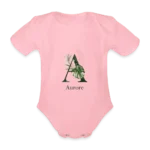 Bodysuit Personalised baby top with short sleeves
