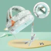 Chapeau Anti-Chute Bébé — Protection Tête Douce et Respirante - Vert