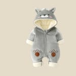 Combinaisons d'hiver Automne Hiver Ourson - Gris