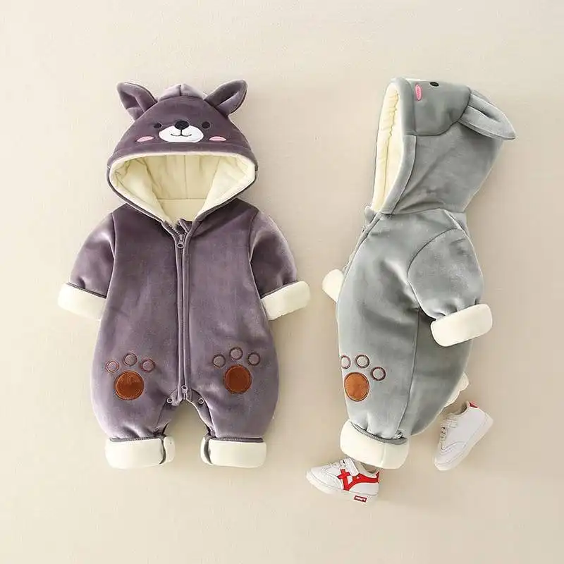 Teddy Bear Autumn Winter Snowsuits