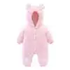 Combinaisons Automne Hiver velour - Rose