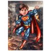 Poster Super-Héros Personnalisé - Super man