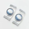 Genouillères Bébé Antidérapantes – Protection Confortable pour Ramper en Sécurité - Bleu
