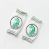 Genouillères Bébé Antidérapantes – Protection Confortable pour Ramper en Sécurité - Vert