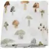 Mousseline de Bambou Ultra Douce et Naturelle - Champignon Encre