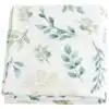 Mousseline de Bambou Ultra Douce et Naturelle - Feuilles Vert Clair