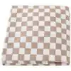 Mousseline de Bambou Ultra Douce et Naturelle - Plaid Marron
