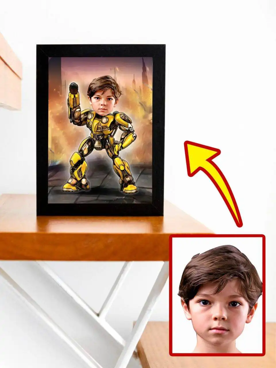 Personalised Superhero Poster - Bumble Bee