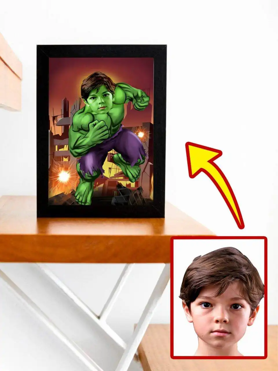 Custom Superhero Poster - Hulk