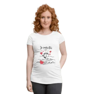 T-shirt - Je vais être maman - mod
