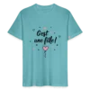 T-shirt Unisexe - c'est une fille - turquoise pastel