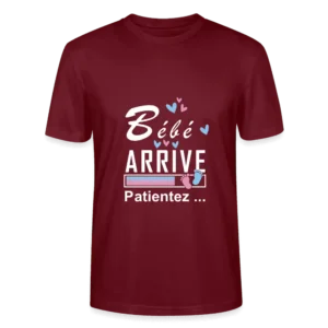 T-shirt Unisexe - Bébé arrive bordeaux