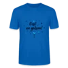 T-shirt Unisexe - c'est un garçon - bleu paon