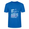 T-shirt Unisexe - Bébé arrive - bleu paon