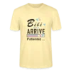 T-shirt Unisexe - Bébé arrive style 2 - crème