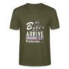 T-shirt Unisexe - Bébé arrive - kaki