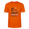 T-shirt Unisexe - Bébé arrive style 2 - orange profond