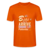 T-shirt Unisexe - Bébé arrive - orange profond