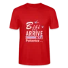 T-shirt Unisexe - Bébé arrive - rouge