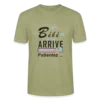 T-shirt Unisexe - Bébé arrive style 2 - vert brouillard