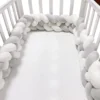 Tour de Lit Tressé 4 Brins — Protection Renforcée pour Bébé Actif - NO4
