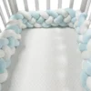 Tour de Lit Tressé 4 Brins — Protection Renforcée pour Bébé Actif - NO5
