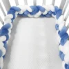 Tour de Lit Tressé 4 Brins — Protection Renforcée pour Bébé Actif - NO10
