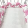 Tour de Lit Tressé 4 Brins — Protection Renforcée pour Bébé Actif - NO11