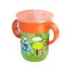 Verre d'apprentissage 360° bébé – Tasse antifuite ergonomique pour boire seul - Vert 260ml