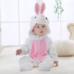 Pyjama Grenouillère Douceur Animale - Lapin blanc