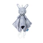 Doudou Gris Blanc ( ourson, lapin, ou renard ) - Lapin