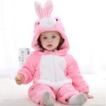 Pyjama Grenouillère Douceur Animale - Lapin rose