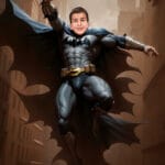 Portrait pour LES GRANDS SUPER-HEROS - Batman