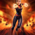 Portrait pour LES GRANDS SUPER-HEROS - Captain Marvel 2