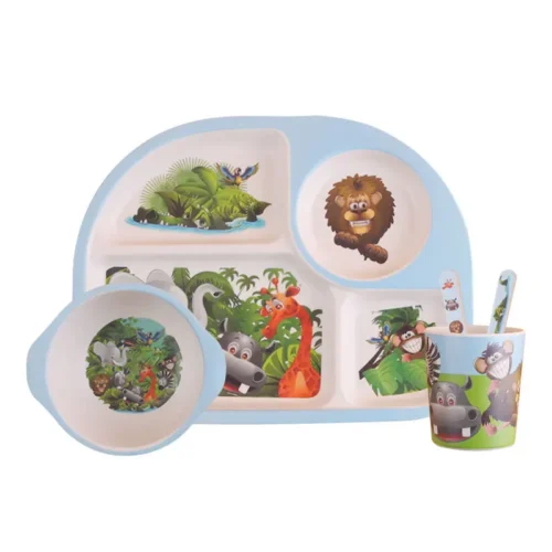 Bambou Élégance – Set de Table Raffiné pour Enfants – Image 12