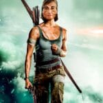 Portrait pour LES GRANDS SUPER-HEROS - Lara Croft