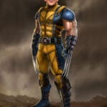 Portrait pour LES GRANDS SUPER-HEROS - Wolverine 2