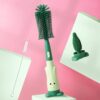 Brosse Biberon Bébé 3-en-1 - Vert
