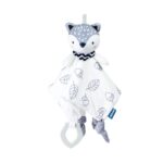 Doudou Gris Blanc ( ourson, lapin, ou renard ) - Renard