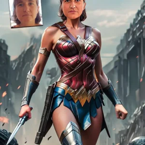 poster super-héros personnalisé avec photo - pour LES GRANDS SUPER-HEROS -