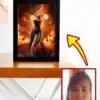 Poster Super-Héros Personnalisé avec Photo — Ados et Adultes, 19 Héros au Choix - Captain Marvel 2