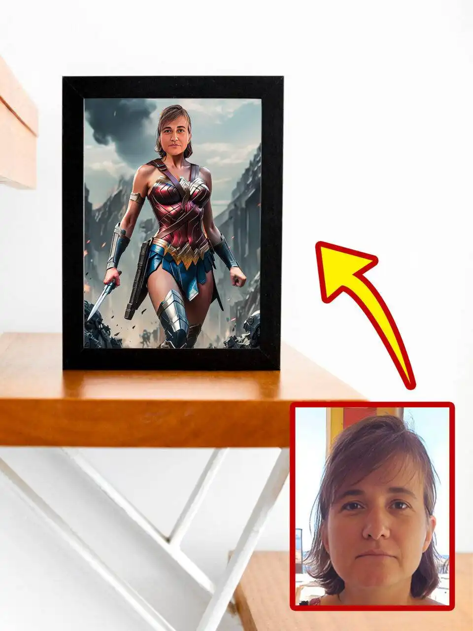 Poster Personnalisé - pour LES GRANDS SUPER-HEROS -