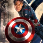 Portrait pour LES GRANDS SUPER-HEROS - Captain America