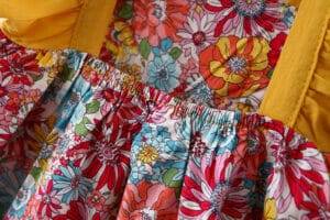 Robe Princesse Fleurie pour Fille fleurs