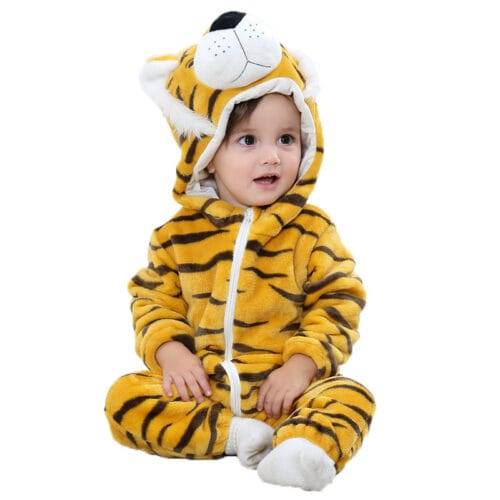 Pyjama Grenouillère Douceur Animale Tigre