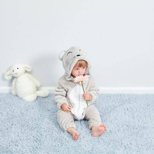 Pyjama Grenouillère Douceur Animale Souris