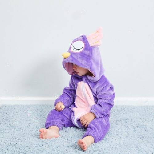 Pyjama Grenouillère Douceur Animale Chouette