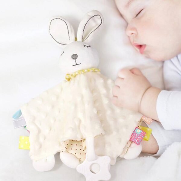 Doudou Animal en Peluche Ultra Doux – Couverture Apaisante pour Bébé