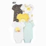 Lots de 5 Body bébé - lot n° 401